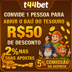 t44bet Indique amigos para receber um bônus